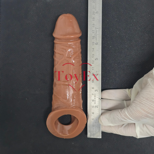 ToyEx King Size Protection siliocon condom 8 inch
