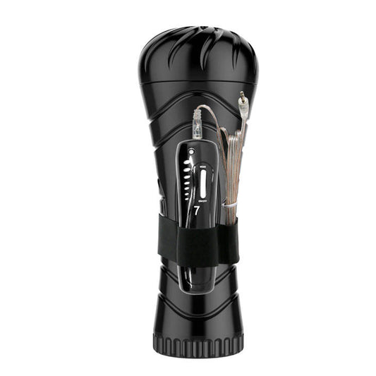 Masturbation Cup for Men 7-function Vibrations Artificial Vagina Sexy Toy