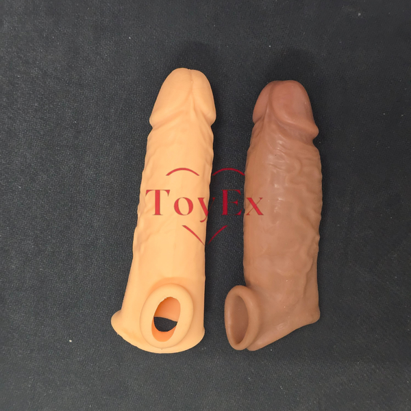 ToyEx Titan Grip Silicone Condom 6 inch