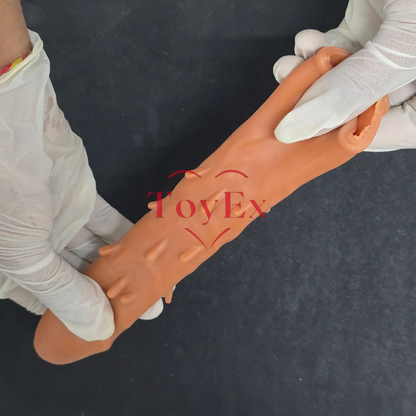 ToyEx Titan Dots 6” Premium Silicone