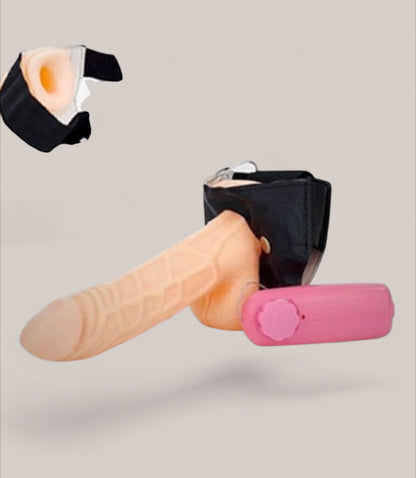 ToyEx SkinTone VibroBelt Pro Silicone Condom for man and women