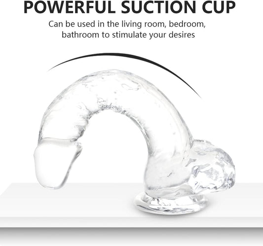 ToyEx Slim Silicone Wellness Massager with Suction Base – Compact & Beginner Friendly