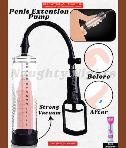 Manual Vacuum Penis Pump for Men – Trigger Handle | 22cm Chamber