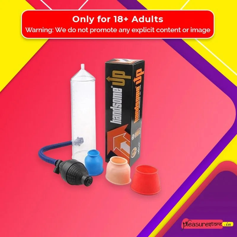 Manual Vacuum Penis Pump for Men with Pressure Gauge | Air Pump