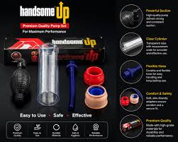 Manual Vacuum Penis Pump for Men with Pressure Gauge | Air Pump