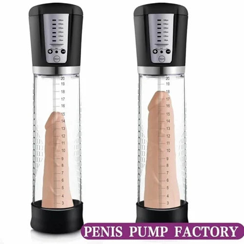 Electric Vacuum Penis Pump for Men – USB Rechargeable Automatic Pump | 6 Suction Levels